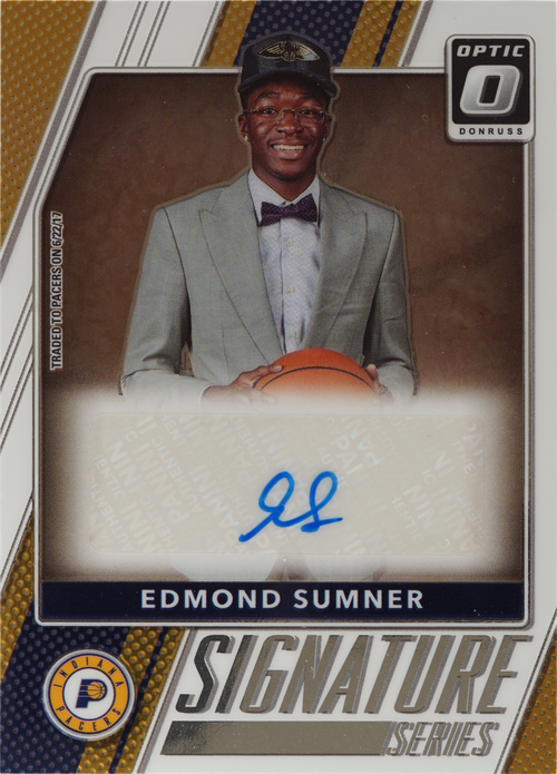 Edmond Sumner trading card