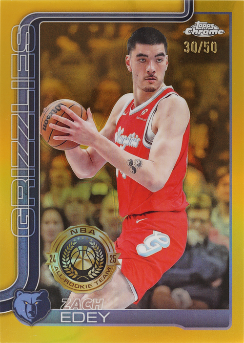Zach Edey trading card