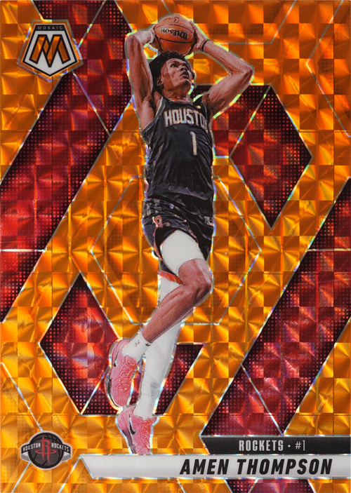 Amen Thompson trading card