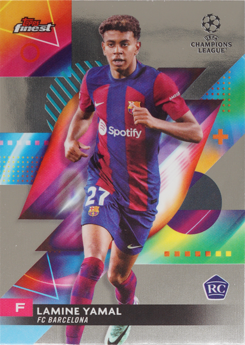 Lamine Yamal trading card