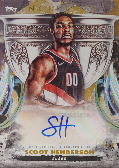 Scoot Henderson trading card
