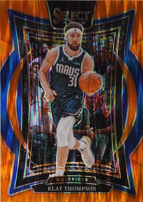 Klay Thompson trading card