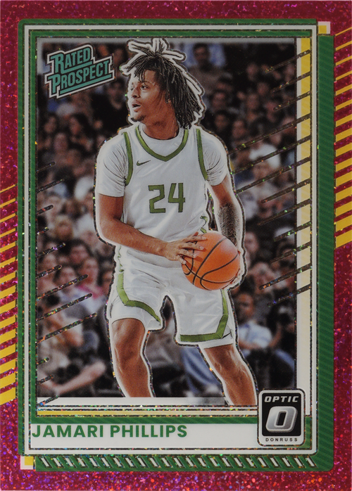 Jamari Phillips trading card