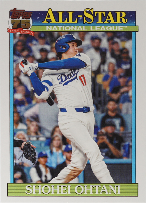 Shohei Ohtani trading card