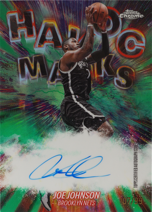 Joe Johnson trading card
