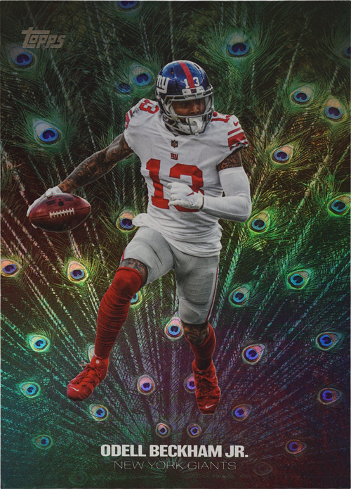 Odell Beckham Jr. trading card