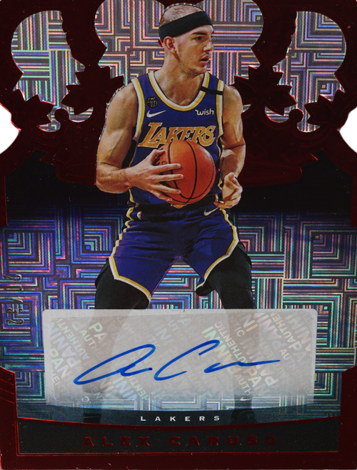Alex Caruso trading card