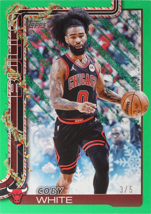 Coby White trading card