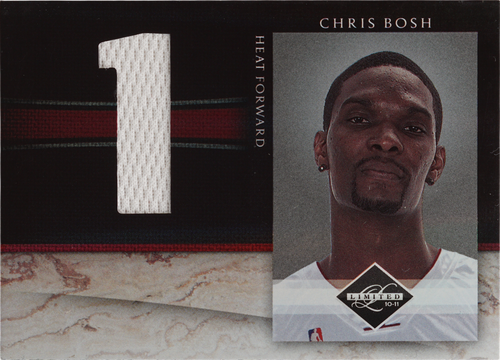 Chris Bosh trading card