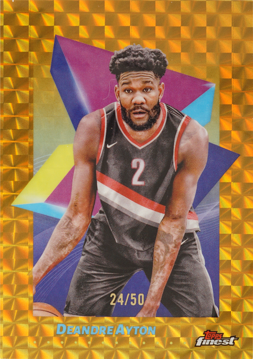 Deandre Ayton trading card