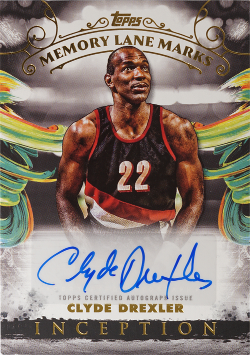 Clyde Drexler trading card