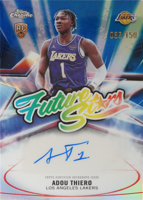 Adou Thiero trading card
