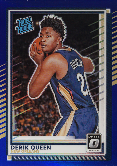 Derik Queen trading card