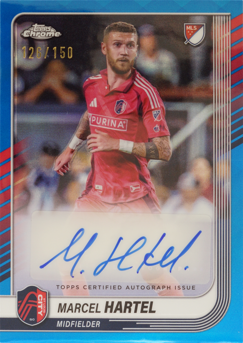 Marcel Hartel trading card
