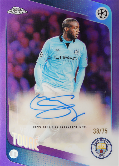 Yaya Touré trading card