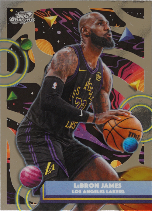 Lebron James trading card