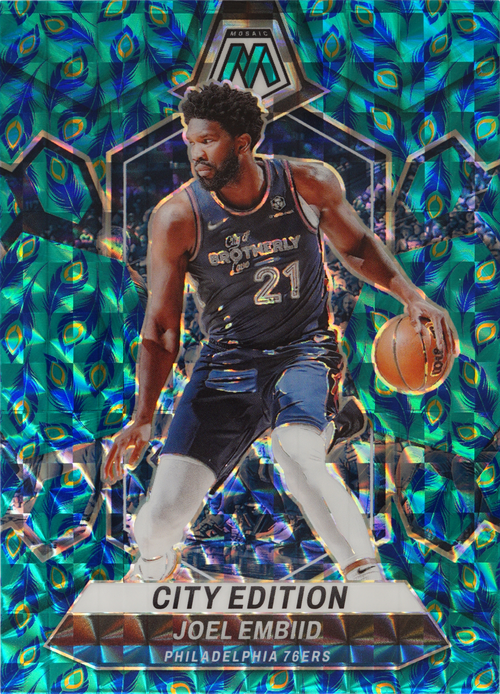 Joel Embiid trading card