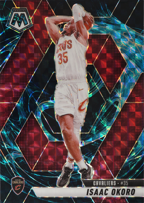Isaac Okoro trading card
