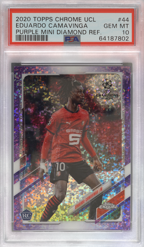 Eduardo Camavinga trading card