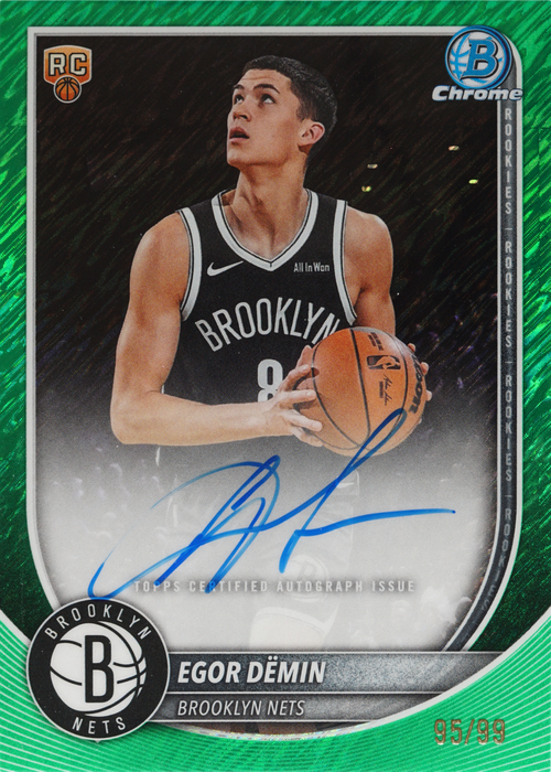 Egor Dëmin trading card