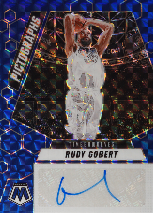 Rudy Gobert trading card
