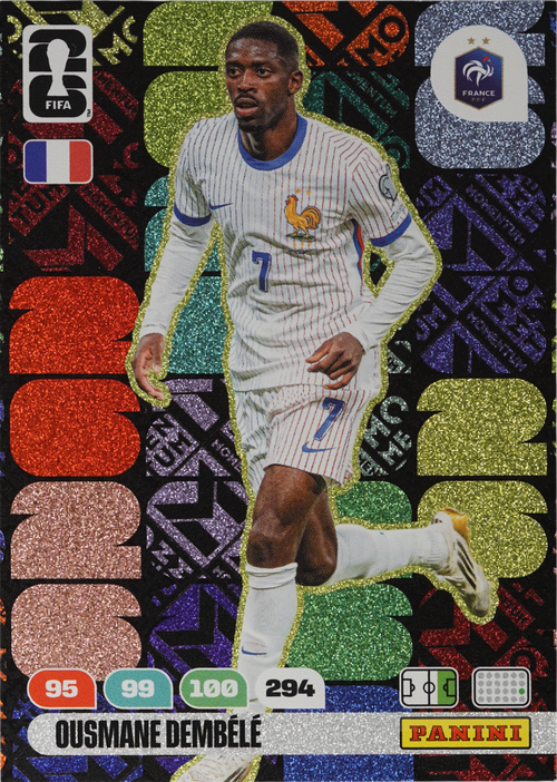 Ousmane Dembélé trading card