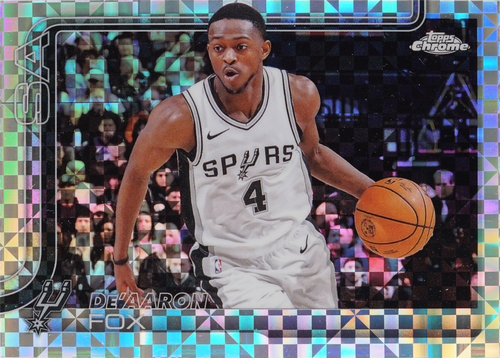 De’Aaron Fox trading card