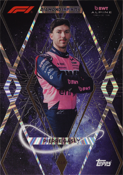Pierre Gasly trading card