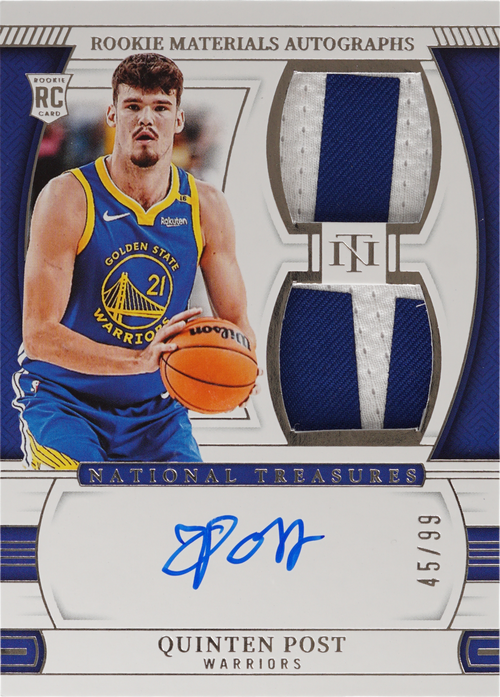 Quinten Post trading card