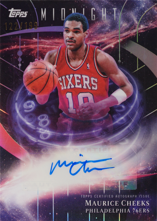 Maurice Cheeks trading card
