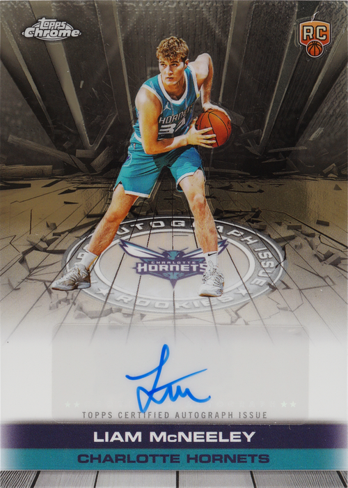 Liam McNeeley trading card