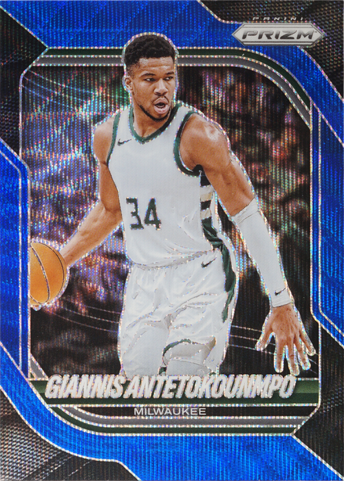 Giannis Antetokounmpo trading card