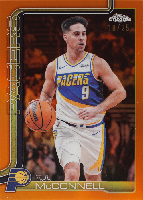 T.J. McConnell trading card