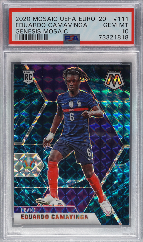 Eduardo Camavinga trading card