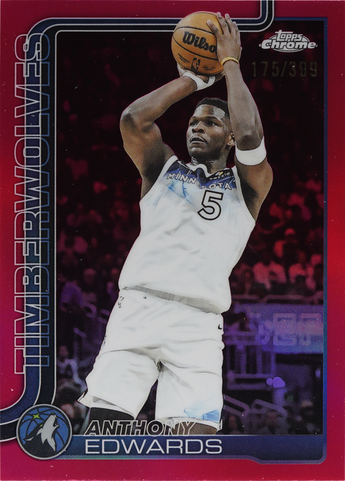 Anthony Edwards trading card
