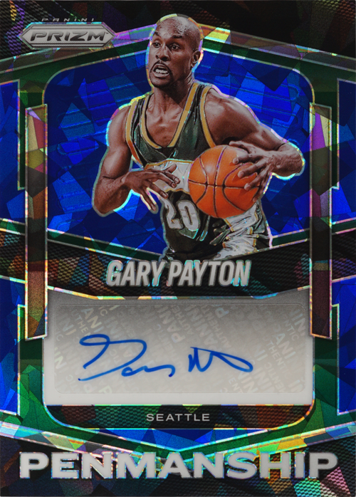 Gary Payton trading card