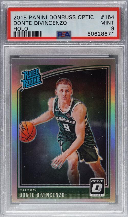 Donte DiVincenzo trading card