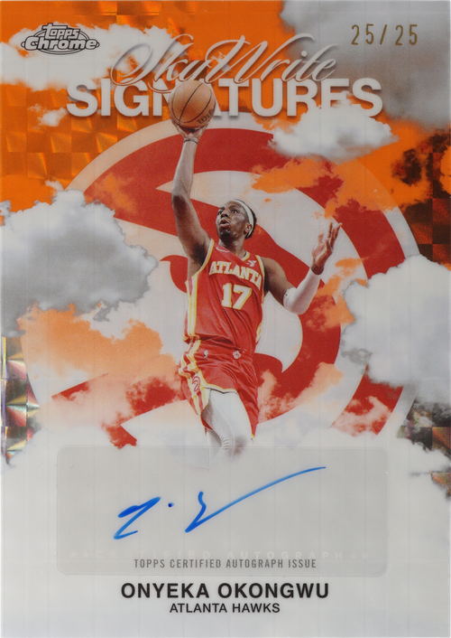 Onyeka Okongwu trading card