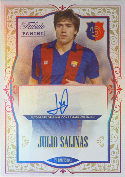 Julio Salinas trading card