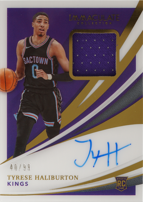 Tyrese Haliburton trading card