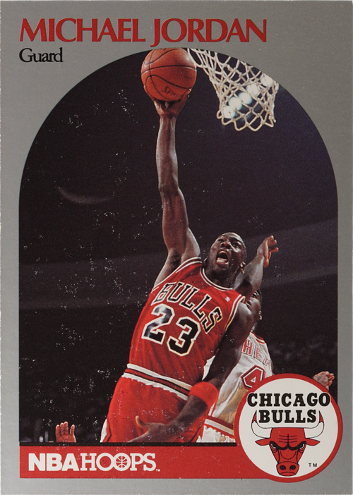 Michael Jordan trading card