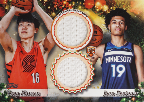 Yang Hansen / Joan Beringer trading card