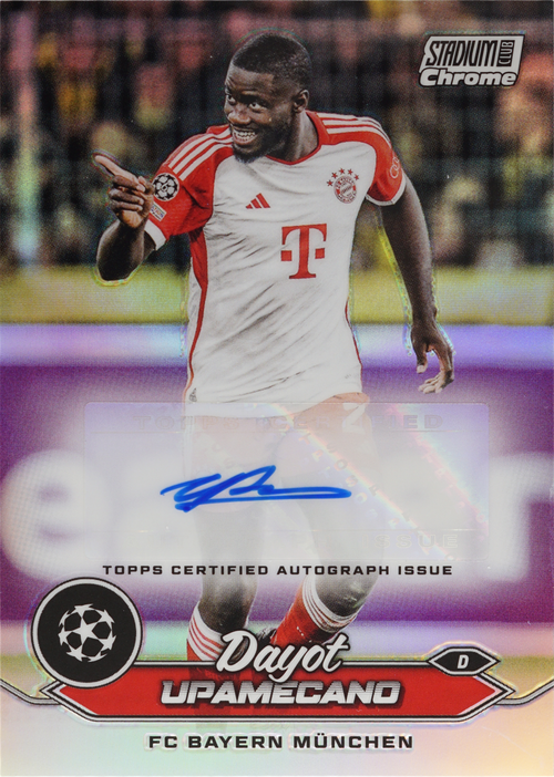 Dayot Upamecano trading card