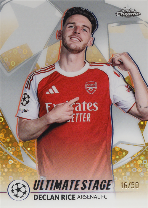 Declan Rice trading card