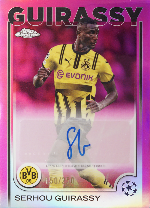 Serhou Guirassy trading card