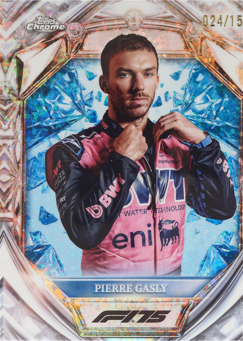 Pierre Gasly trading card