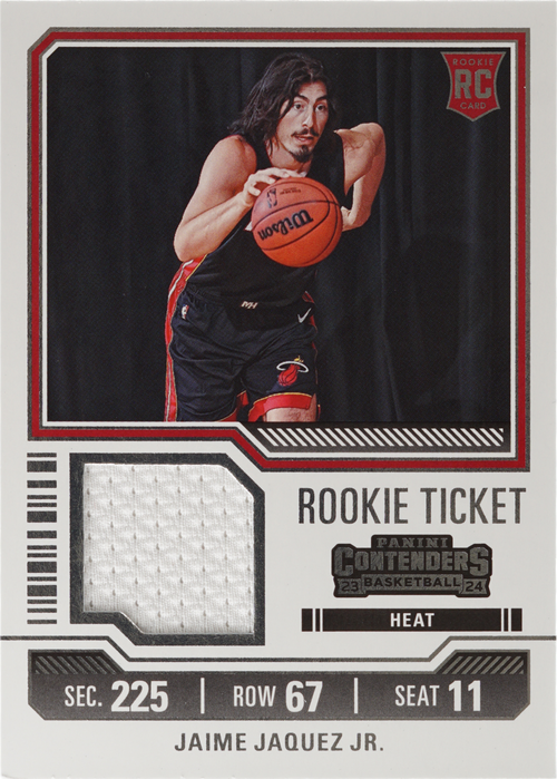 Jaime Jaquez Jr. trading card