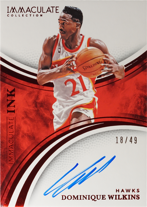Dominique Wilkins trading card