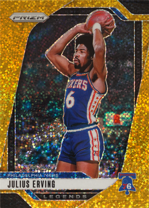 Julius Erving trading card