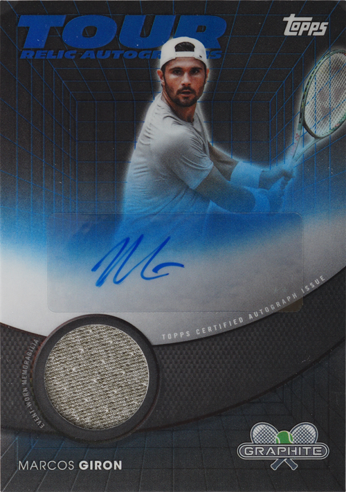 Marcos Giron trading card